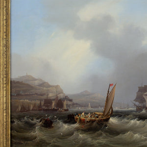 Frederick Calvert (Attributed), Off Scarborough