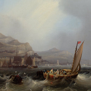 Frederick Calvert (Attributed), Off Scarborough