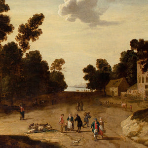 Joost Cornelisz Droochsloot (Circle), Village Scene With Church