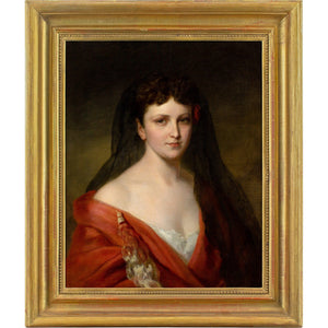 19th-Century Austrian School, Portrait Of A Lady In Spanish Attire