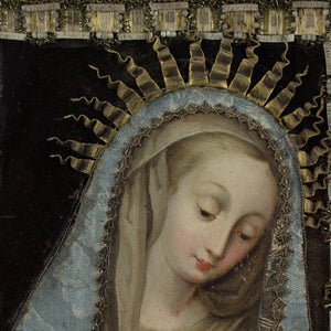 19th-Century Bavarian Monastery Work, Our Lady Of The Bowed Head