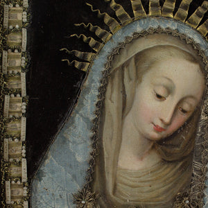 19th-Century Bavarian Monastery Work, Our Lady Of The Bowed Head