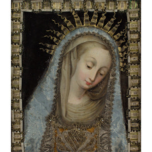 19th-Century Bavarian Monastery Work, Our Lady Of The Bowed Head