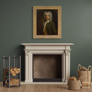 Enoch Seeman (Follower), Portrait Of The Fan Maker Francis Chassereau Senior