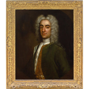 Enoch Seeman (Follower), Portrait Of The Fan Maker Francis Chassereau Senior