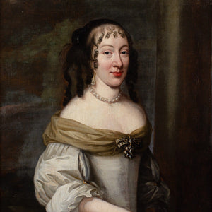 Charles Beaubrun (Circle), Portrait Of A Lady With A Fan