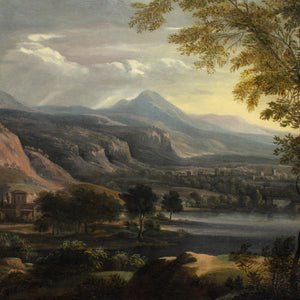 Franz Joachim Beich (Attributed), Italianate Landscape With Roman Soldiers