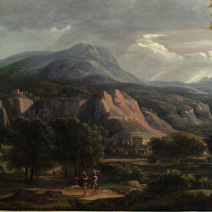 Franz Joachim Beich (Attributed), Italianate Landscape With Roman Soldiers