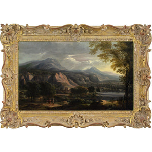 Franz Joachim Beich (Attributed), Italianate Landscape With Roman Soldiers