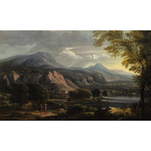 Franz Joachim Beich (Attributed), Italianate Landscape With Roman Soldiers