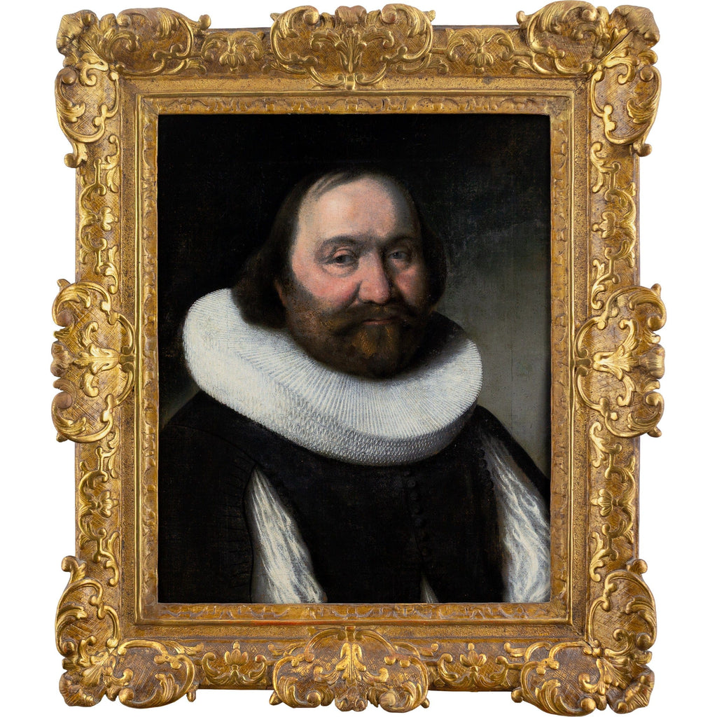 Early 17th Century Dutch School Portrait Of A Gentleman In A Ruff early-17th-century-dutch-school-portrait-of-a-gentleman-in-a-ruff