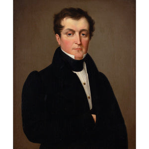 19th-Century English School, Portrait Of A Gentleman