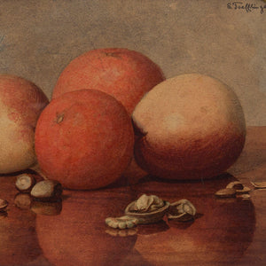 Erich Taefflinger, Still Life With Oranges, Apples & Nuts