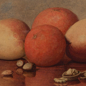 Erich Taefflinger, Still Life With Oranges, Apples & Nuts