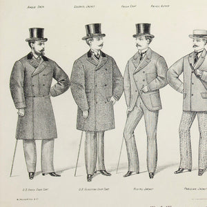 19th-Century Fashion Advertising, Our Styles For The Present Season