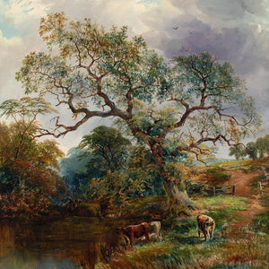 George Turner, River Landscape Near Swarkestone, Derbyshire