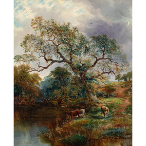 George Turner, River Landscape Near Swarkestone, Derbyshire