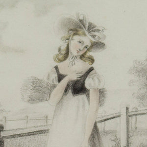 Marie-Francoise C D 'Fanny' Corbaux, The Pretty Gleaner