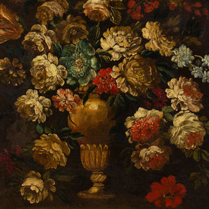 Early 18th-Century Continental School Still Life With Flowers