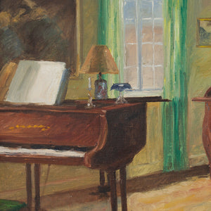 Jacob Meyer, Interior With Piano