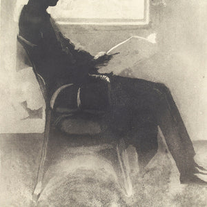 Louis Bastin, Man Reading By A Window