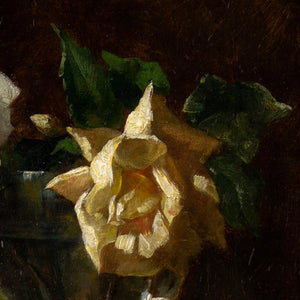Bernard de Hoog, Still Life With Roses