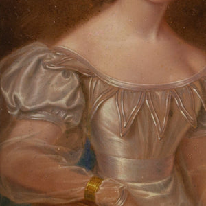 Early 19th-Century English School Portrait Of Sarah Gibson