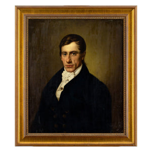 Wilhelm Gottfried Bauer, Portrait Of A Gentleman