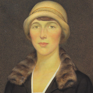 Edward Ridley, 1920s Portrait Of A Woman
