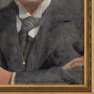 Peter Mønsted, Portrait Of Aage Jørgensen