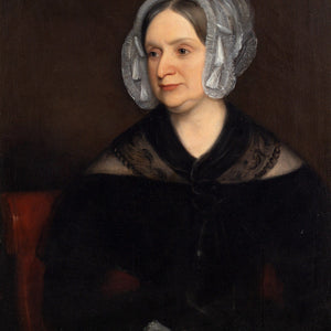 Mid-19th-Century English School Portrait Of A Lady