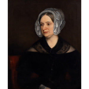 Mid-19th-Century English School Portrait Of A Lady