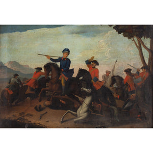 18th-Century Provincial German School Cavalry Battle