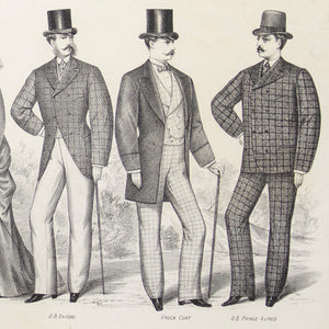 19th-Century Fashion Advertising, Our Styles For The Present Season