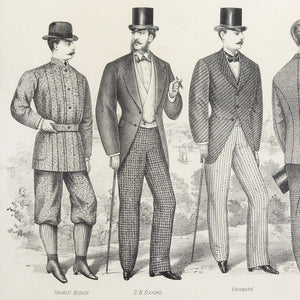 19th-Century Fashion Advertising, Our Styles For The Present Season