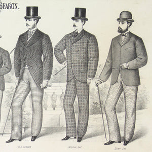 19th-Century Fashion Advertising, Our Styles For The Present Season