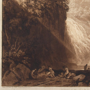 Charles Turner & JMW Turner, Drawing Of The Clyde, Liber Studiorum