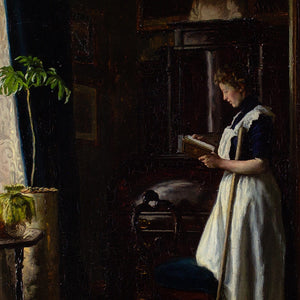 Sophus Vermehren, Housewife Surprises Reading Maid