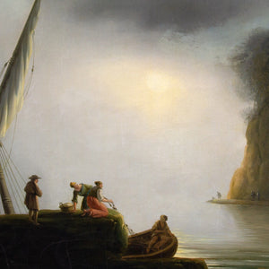 Claude Joseph Vernet (Follower), Italianate Port Scene With Fishermen
