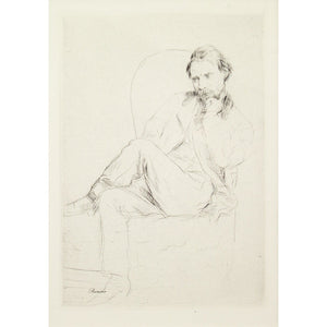 Marcellin Gilbert Desboutin, Renoir Seated