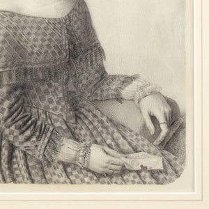 19th-Century German School, Portrait Of A Lady With An Open Letter