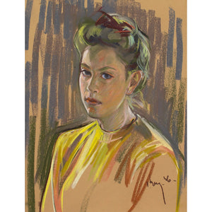 20th-Century Swedish School, Portrait Of A Woman