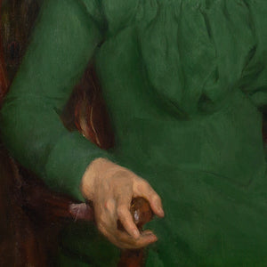 Erik Werenskiold, Portrait Of Ingeborg Motzfeldt Løchen