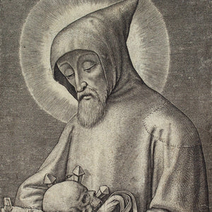 Jean Valdor After Hieronymus Wierix, Saint Francis Of Assisi