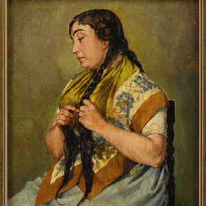 José Genoves Llansol, Portrait of a Valencian Woman