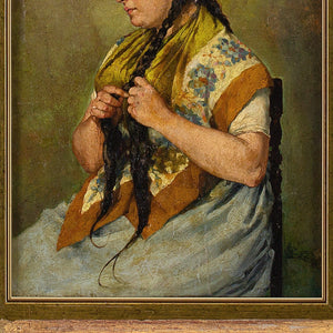 José Genoves Llansol, Portrait of a Valencian Woman