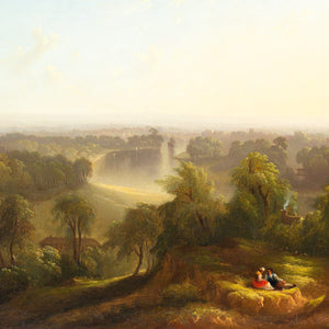 John Martin (Circle), The Valley Of The Thames Viewed From Richmond Hill