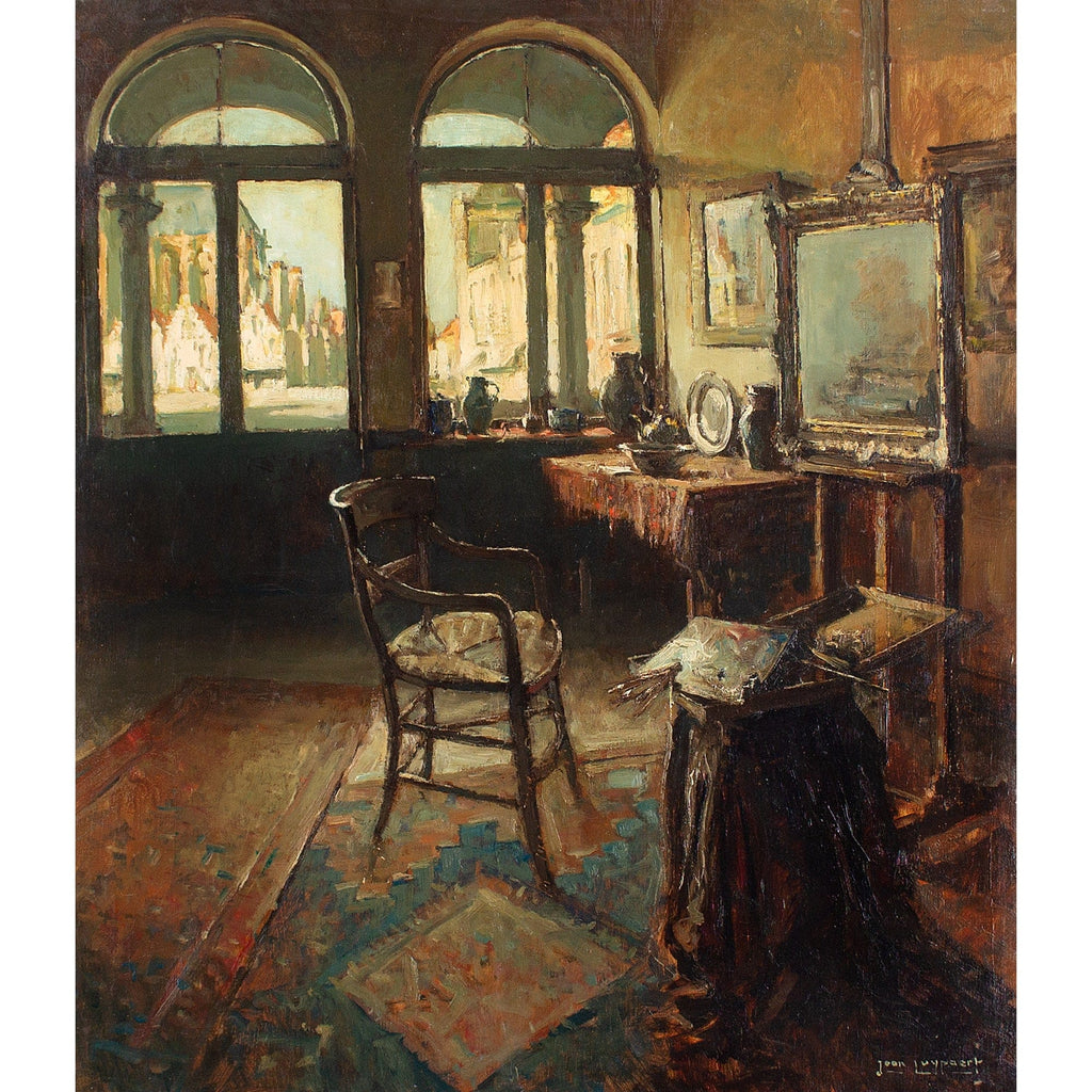 Jean-François Luypaert, The Artist’s Studio At Veurne, Belgium