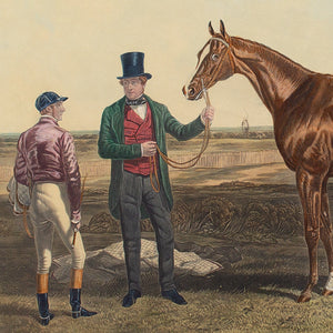 John Harris III After John Frederick Herring Snr, Teddington, Winner Of The Derby Stakes At Epsom