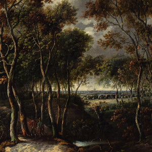 Jacob Van Ruisdael (Circle), Forest View With Birch Trees